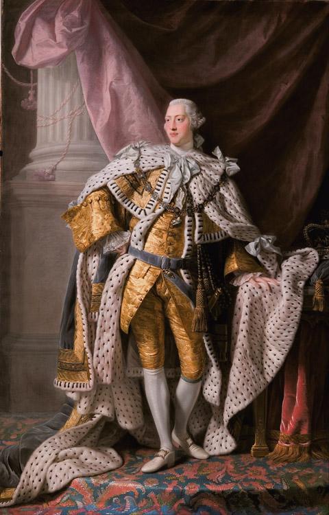 steve art gallery George III Allan Ramsay 60x40cm