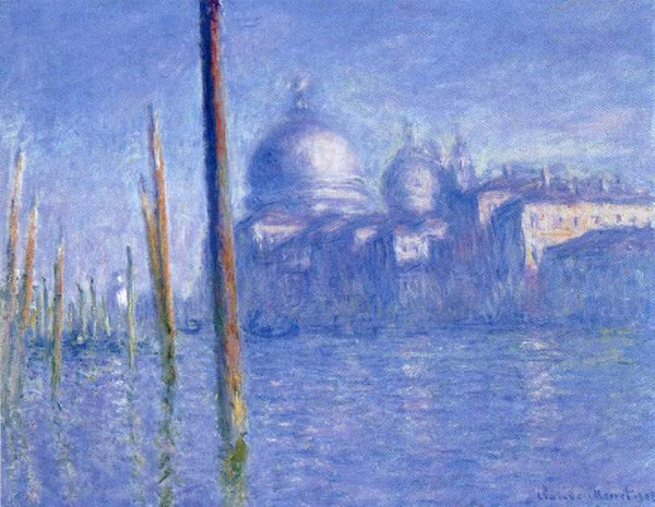 steve art gallery grand ganal Claude Monet 50x40cm