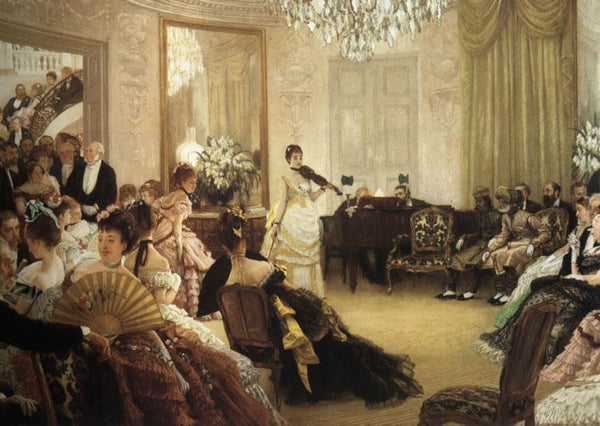 steve art gallery Hush James Tissot 60x40cm