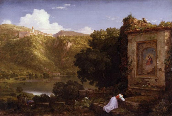 steve art gallery Il Penseroso Thomas Cole 60x40cm