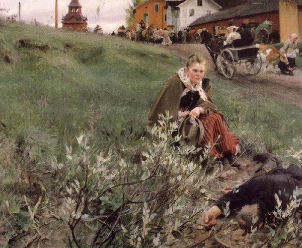 steve art gallery Mora marknad Anders Zorn 50x40cm