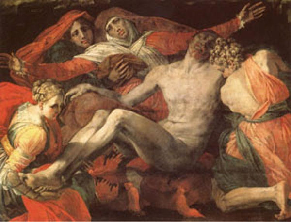 steve art gallery Pieta Rosso Fiorentino 50x40cm