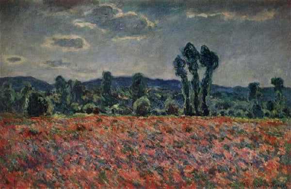 steve art gallery Poppy Field Claude Monet 60x40cm