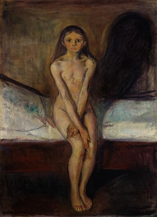 steve art gallery Puberty Edvard Munch 60x40cm