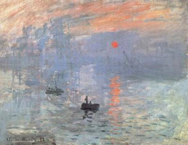 steve art gallery Sunrise Claude Monet 48x60cm