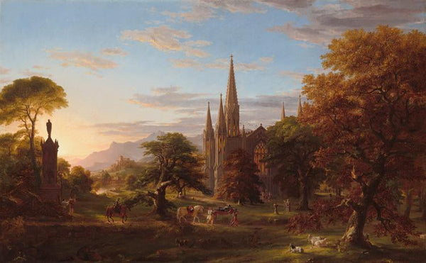 steve art gallery The Return Thomas Cole 60x40cm