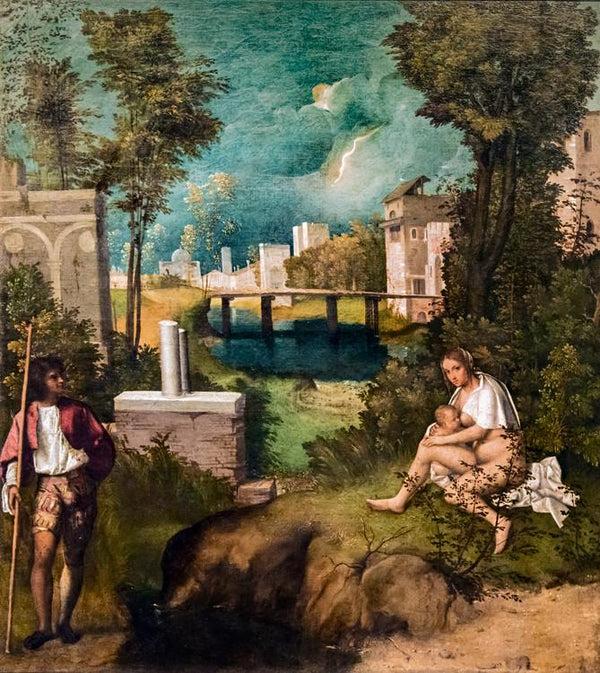 steve art gallery The Tempest Giorgione 60x55 cm