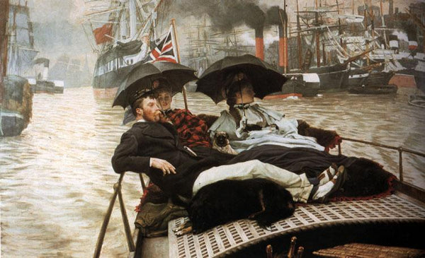 steve art gallery The Thames James Tissot 60x36cm