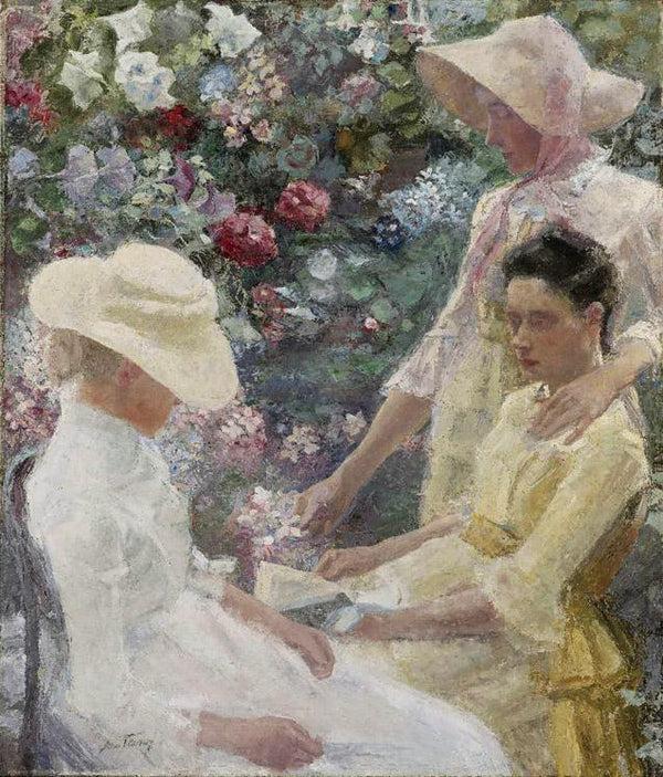 steve art gallery Trio Fleuri Jan Toorop 60x50cm