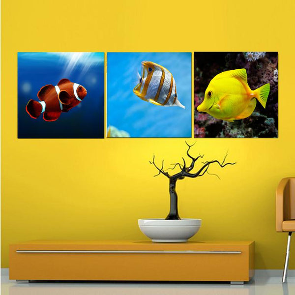 steve art gallery Tropical Fish 160x50 cm