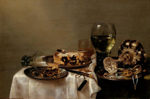 steve art gallery Still Life Willem Claesz. Heda 54x82cm