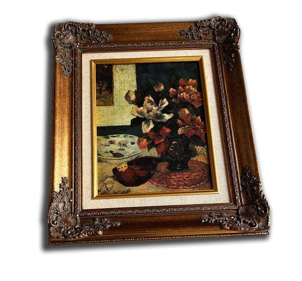 Steve Art Gallery Still Life With A Mandolin After Paul Gauguin 36x42 Cm Or 14x16 Ins