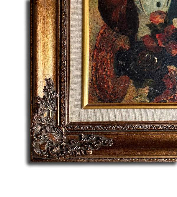 Steve Art Gallery Still Life With A Mandolin After Paul Gauguin 36x42 Cm Or 14x16 Ins