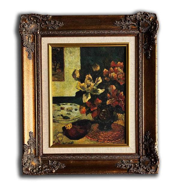 Steve Art Gallery Still Life With A Mandolin By Paul Gauguin 37x42 Cm Eller 14x16 Ins
