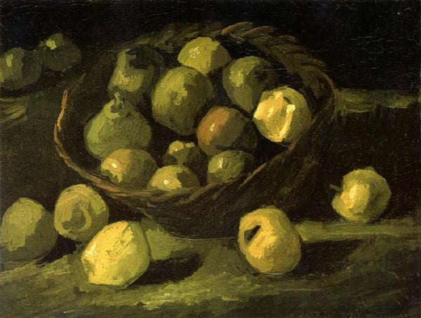 steve art gallery Still life with Basket of Apples Vincent Van Gogh 33x43.5cm