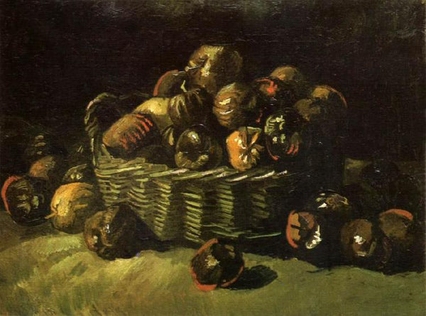steve art gallery Still life with Basket of Apples Vincent Van Gogh 45x60cm