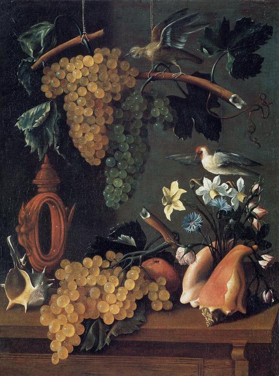 steve art gallery Still Life with Grapes Juan de Espinosa 83x62cm