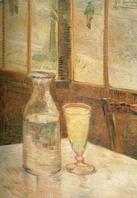 steve art gallery Still life wtih Absinthe Vincent Van Gogh 46.5x33cm