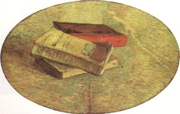 steve art gallery Still Life wtih Three Books Vincent Van Gogh 31x48.5cm