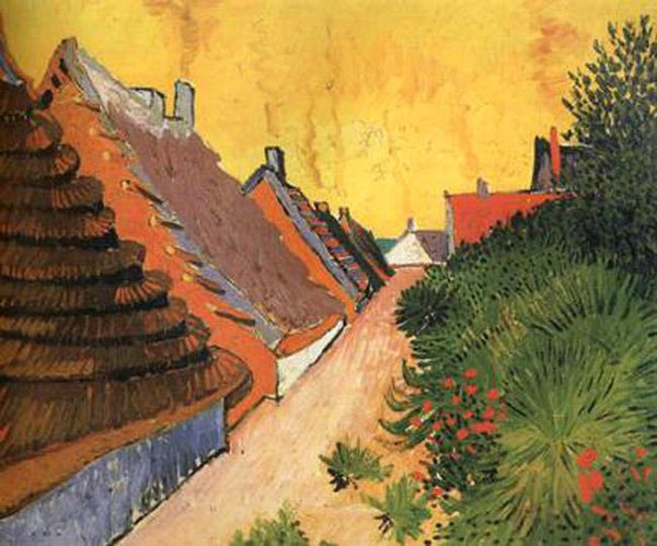 steve art gallery Street in Saintes-Maries Vincent Van Gogh 38.3x46.1cm