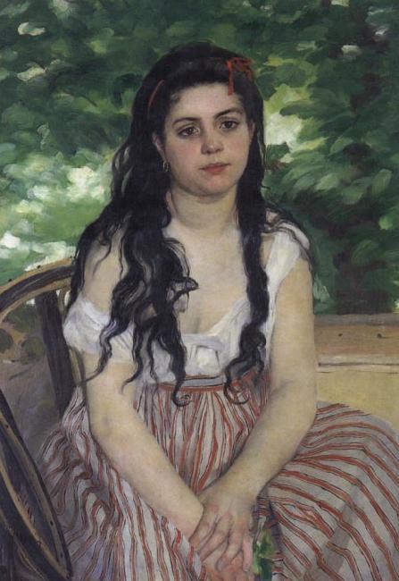 steve art gallery Summer(The Gypsy Girl) Pierre Renoir 85x59cm