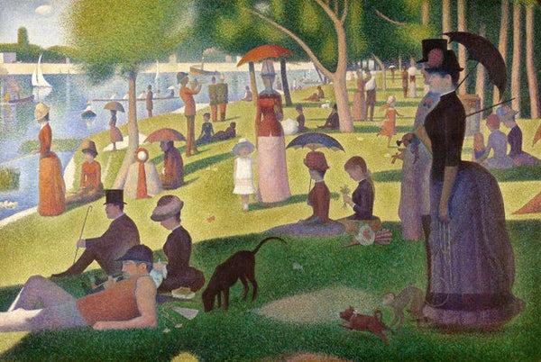 steve art gallery Sunday Afternoon of the Island of La Georges Seurat 60x40cm