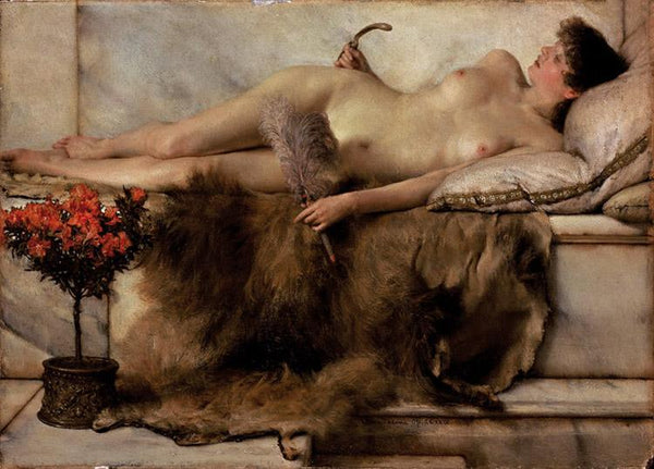steve art gallery Tepidarium Alma-Tadema Sir Lawrence 24.2x33cm