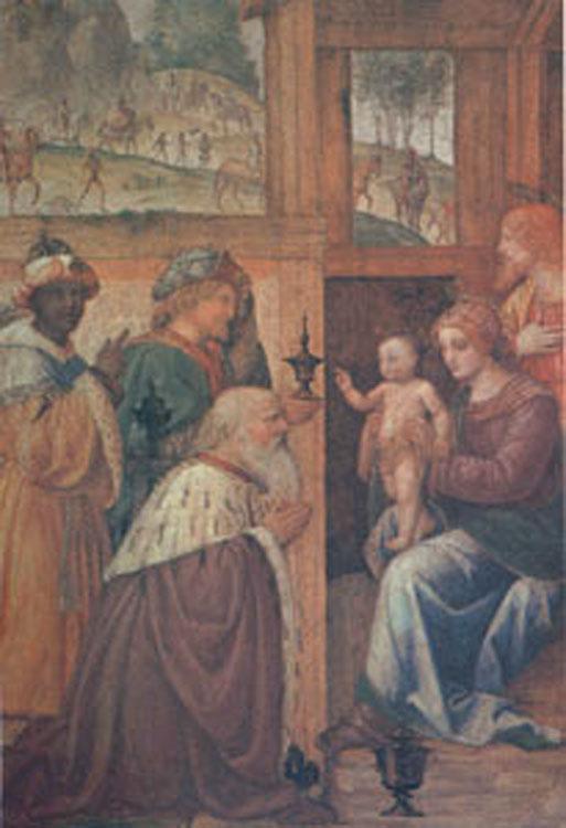 steve art gallery The Adoration of the Magi Bernardino Luini