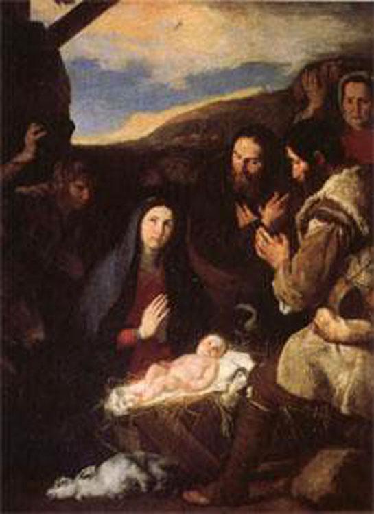 steve art gallery The Adoration of the Shepherds Jusepe de Ribera 50x40cm