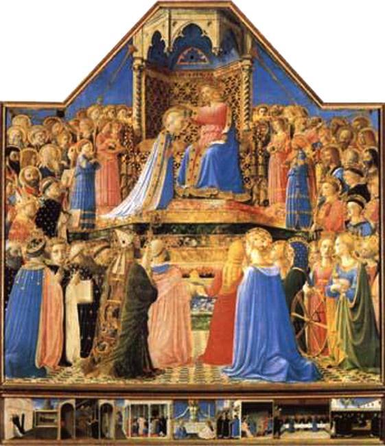 steve art gallery The Annunciation Fra Angelico 50x50cm