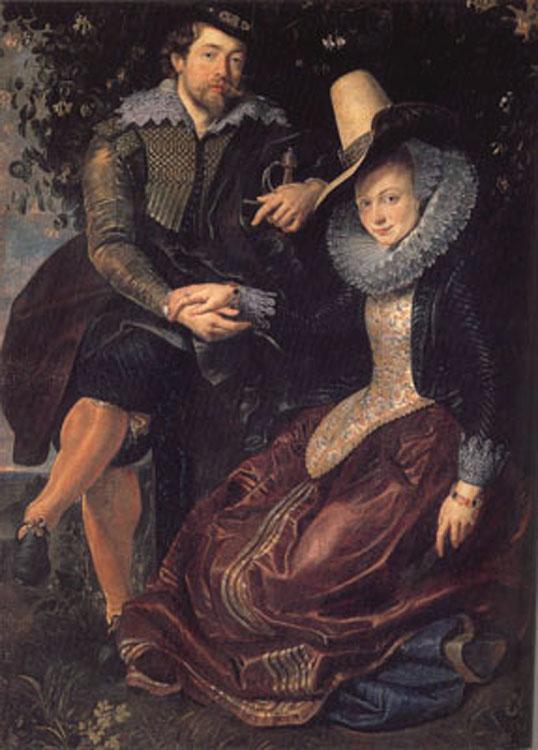 steve art gallery The Artist and his Wife in a Honeysuckle Bower Peter Paul Rubens 60x40 cm