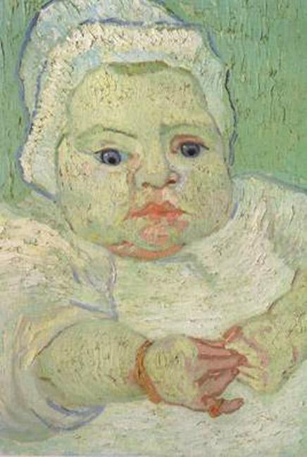 steve art gallery The Baby Marcelle Roulin Vincent Van Gogh 60x40cm