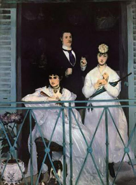 steve art gallery The Balcony Edouard Manet 50x40cm