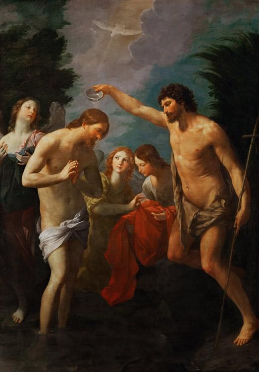 steve art gallery The Baptism of Christ Guido Reni 60x40cm