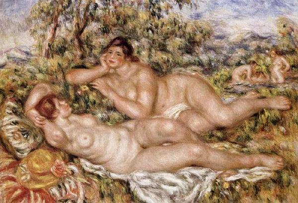 steve art gallery The Bathers Pierre Renoir 60x40cm