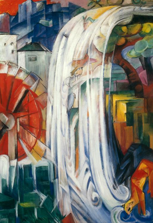 steve art gallery The Bewitched Mill Franz Marc 60x40cm