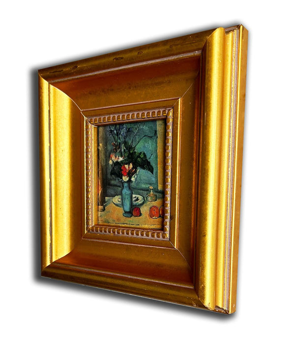 Steve Art Gallery The Blue Vase By Paul Cezanne 16x19 Cm Eller 6x7 Ins
