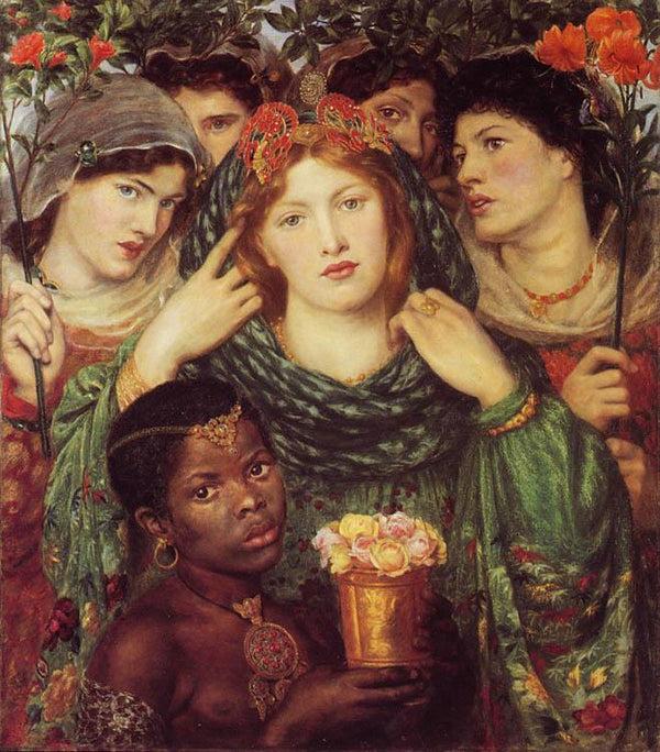 steve art gallery The Bride Dante Gabriel Rossetti 80x76cm