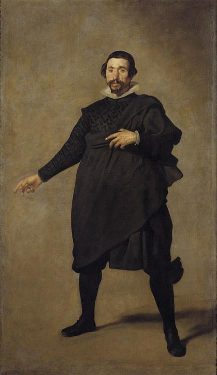 steve art gallery The Buffoon Pablo de Valladolid Diego Velazquez 80x40cm