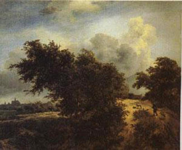 steve art gallery The Bush Jacob van Ruisdael 68x82cm