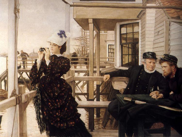 steve art gallery The Captain's Daughter James Tissot 50x40cm