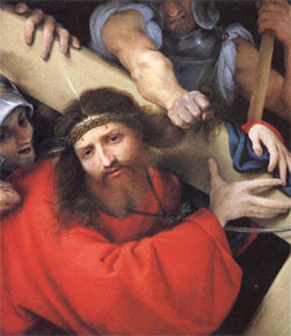 steve art gallery The Carrying of the Cross Lorenzo Lotto