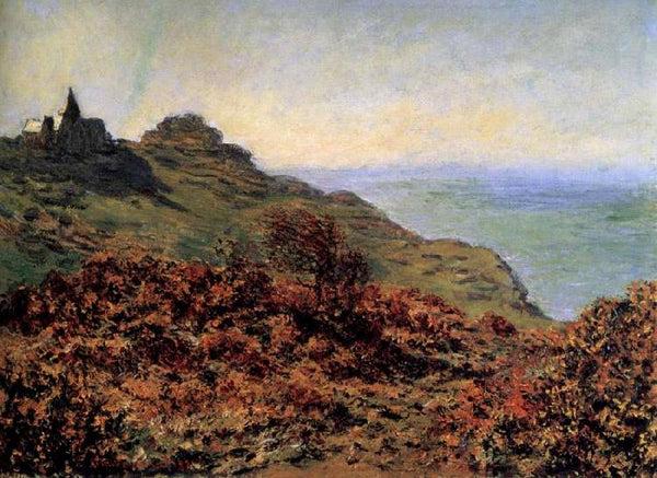 steve art gallery The Church at Varengeville and the Gorge des Claude Monet 60x81cm