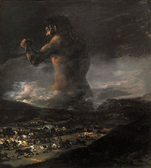 steve art gallery The Colossus Francisco de Goya 60x50cm