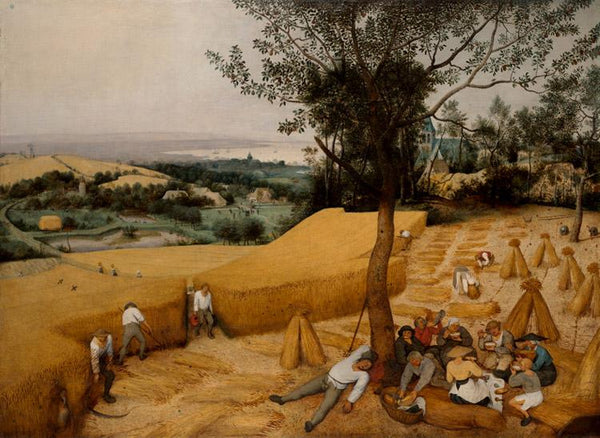 steve art gallery The Corn Harvest BRUEGEL Pieter the Elder 50x40cm
