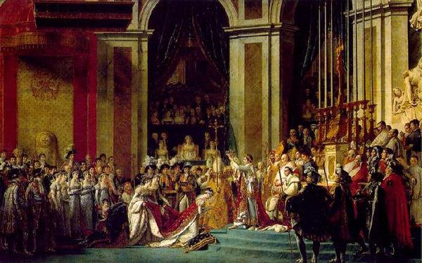 steve art gallery The coronation of Napoleon and Josephine Jacques-Louis David 60x40cm