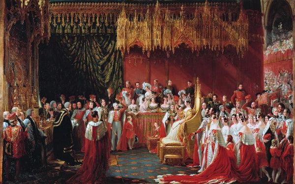 steve art gallery The Coronation of Queen Victoria George Hayter 60x40cm