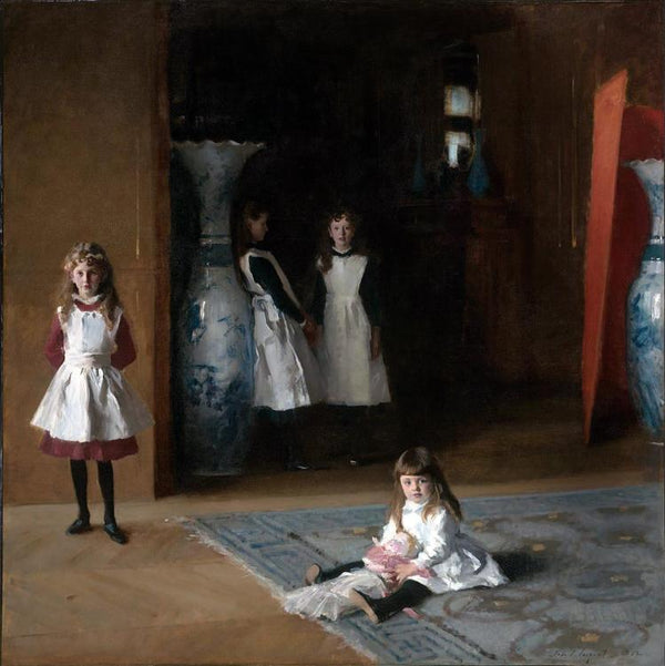 steve art gallery The Daughters of Edward Darley Boit John Singer Sargent 50x50cm