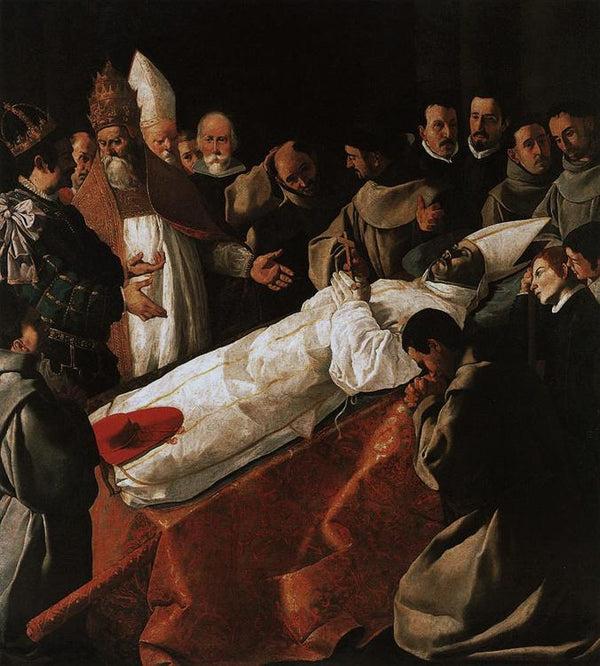 steve art gallery The Death of St Bonaventura Francisco de Zurbaran 60x50cm