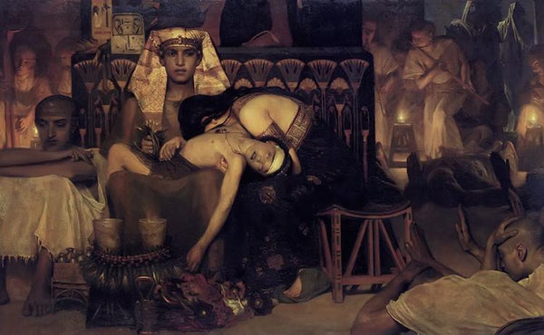 steve art gallery The Death of the First-Born Alma-Tadema Sir Lawrence 60x40cm